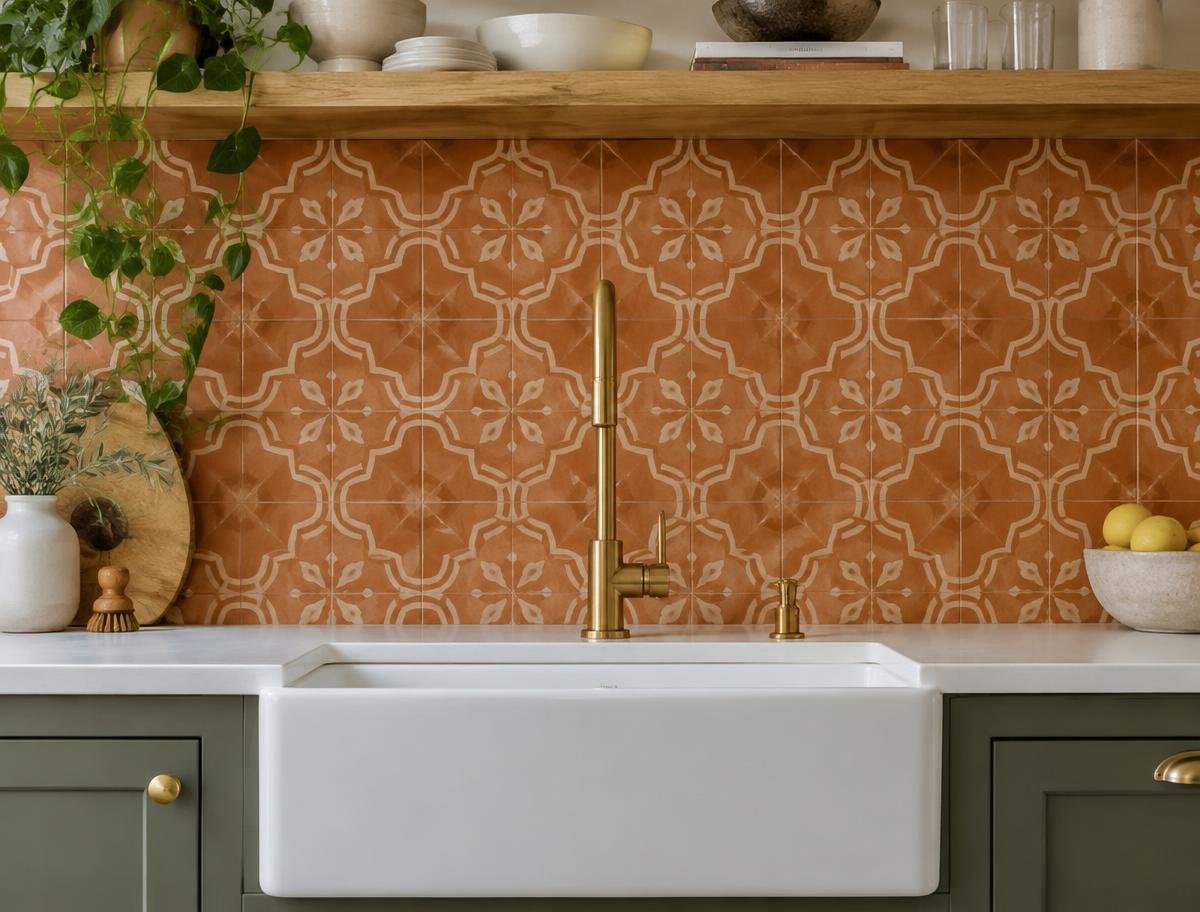Illustrative tile and bathroom example 1