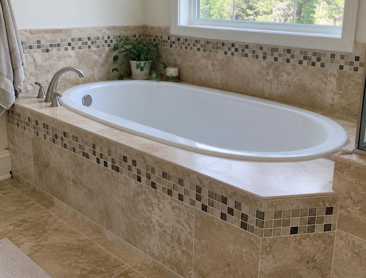 Illustrative tile and bathroom example 4
