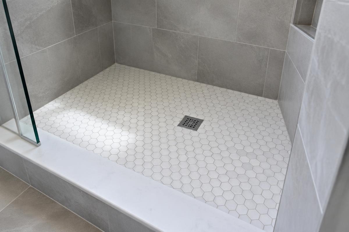 Shower Pan Replacement by Masterpiece Tile and Grout in Arlington, TX
