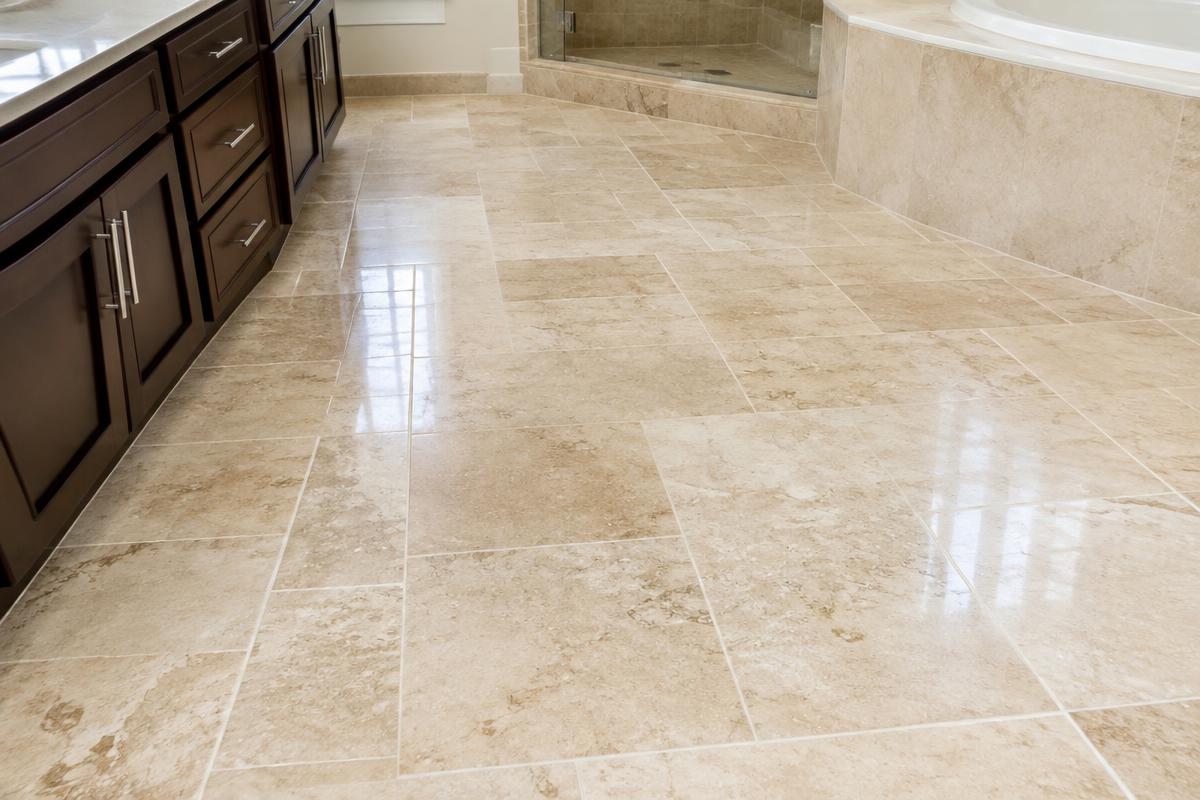 Illustrative grout staining service example