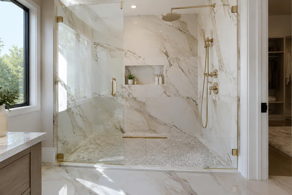 Illustrative bathroom remodeling service example