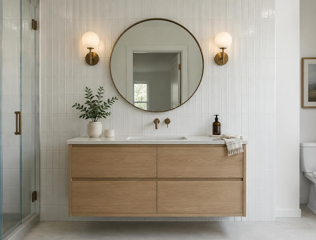 Illustrative bathroom remodeling service example 2