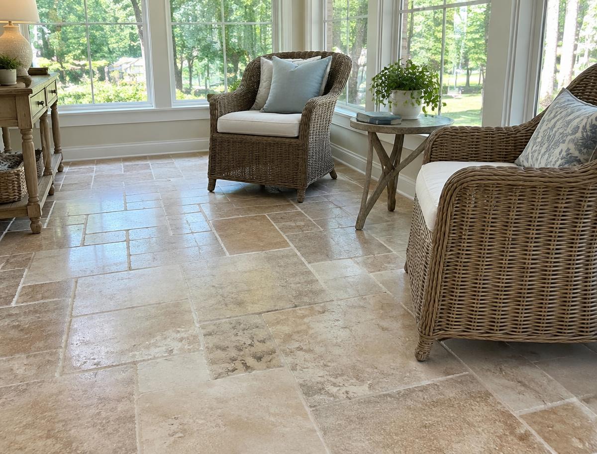 Illustrative flooring service example 3