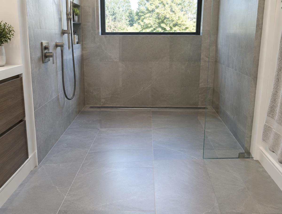 Illustrative shower pan replacement service example 4